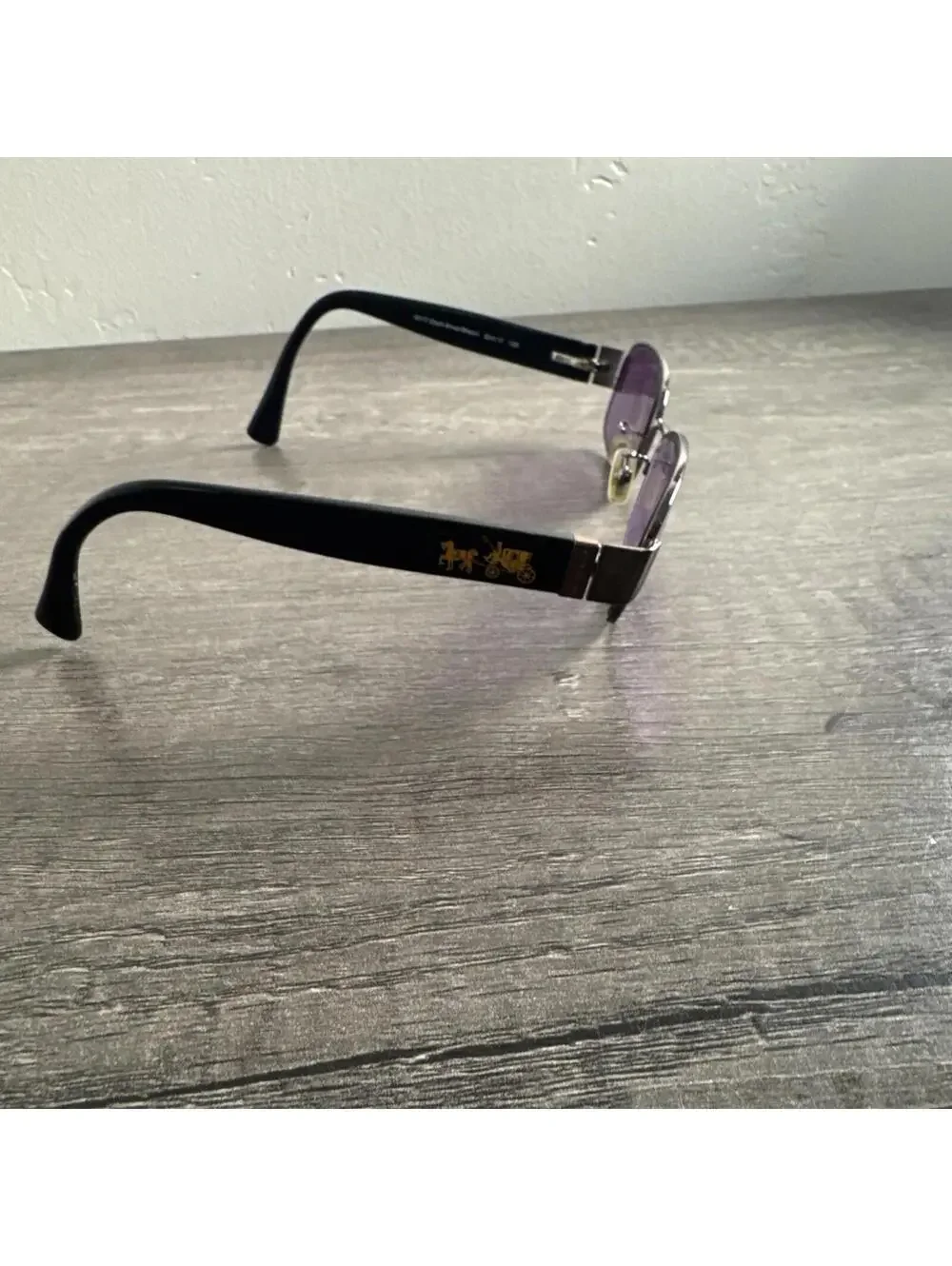 Coach Eyeglasses HC 5075 9017 Dark Silver/Black Oval FRAMES ONLY 53-17-135 - Picture 2 of 7